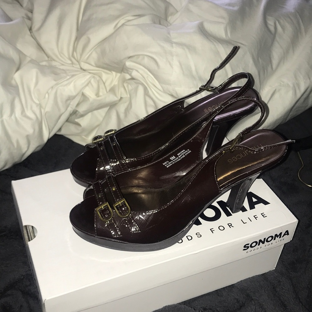 Brown Maurice’s heels